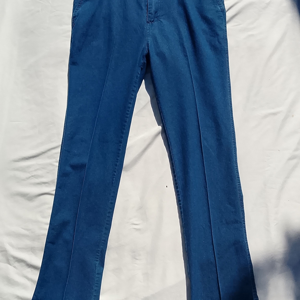 36x33 1990s Vintage SAK Zip Flat Front High-Rise Old Money Minimalist Dad Pant